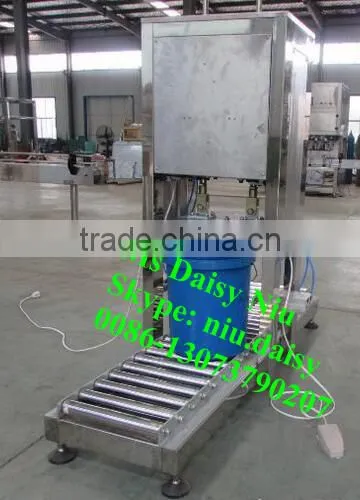 Semi-automatic Plastic Drum Capping Machine/busket Capping Machine/barrel Capping Machine photo-4