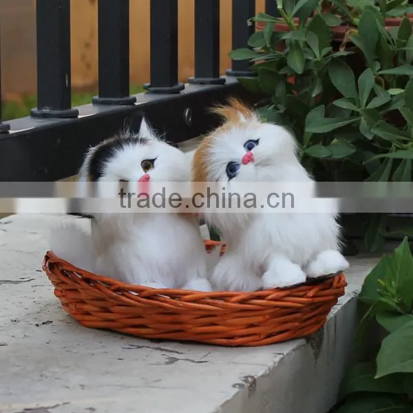 Plush Stuffed Musical Animated Electronic Plush Toys, Real Looking Cat Animal Toy photo-6