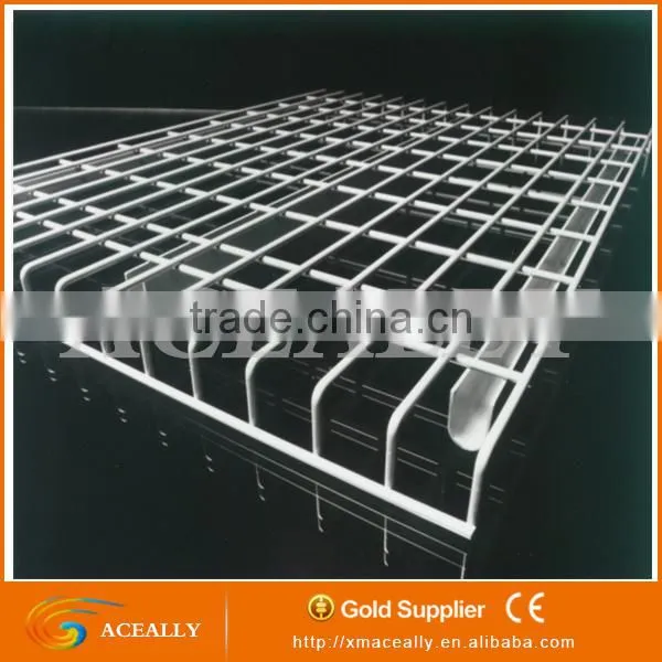 ACEALLY Galvanized Wire Mesh Shelf/wire Mesh Rack Decking/wire Deck Panel on Selective Pallet Rack photo-6