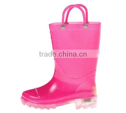 Kids Light-Up Solid Rain Boot photo-5