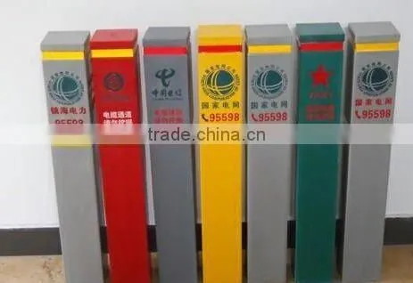 Fiberglass Cable Lines Signs Pile Manufacture in China photo-3