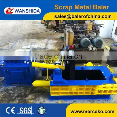 High Efficiency Metal Shavings Scrap Baling Press photo-2
