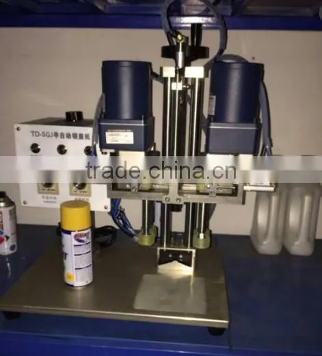 Electric Driven Type Semi-automatic Lock Cover Machine for Plastic,aluminum Caps photo-2