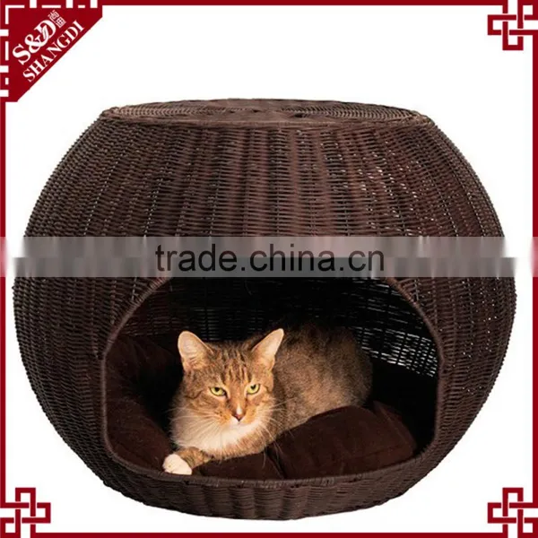 Indoor Rattan Pet Bed Cheap Dog Houses photo-3