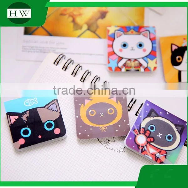 Korea Style Mini Cartoon Characters Paper Magnetic Bookmark Staionery Free Sample Promotion Gifts photo-3
