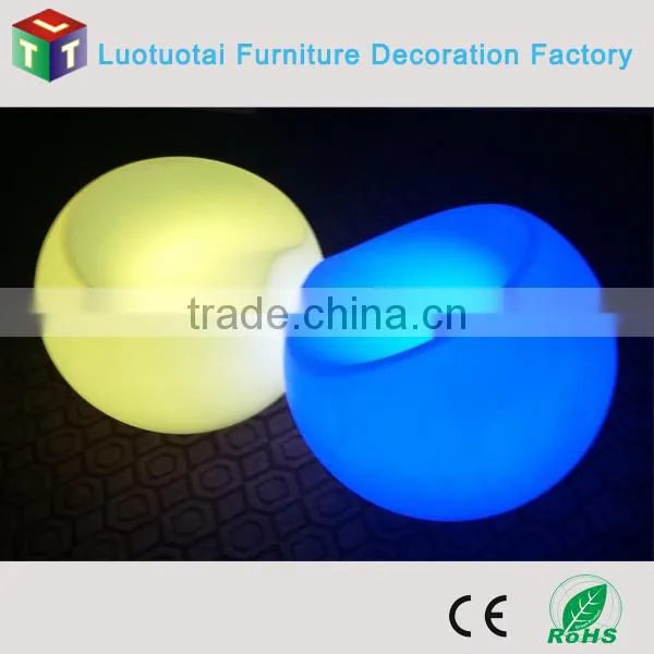 Cheap Battery Operated LED Chair/lighting Plastic Sofa photo-6