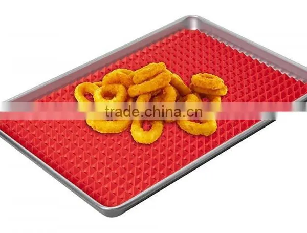 Pyramid Pan Fat Reducing Silicone Cooking Mat photo-2