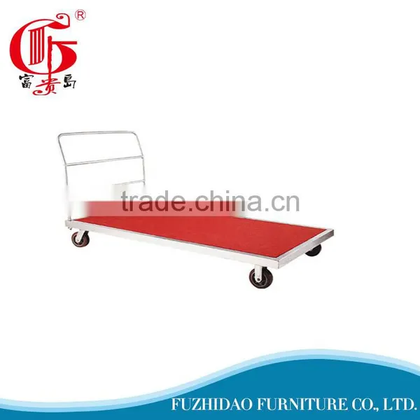 Logistical Factory Stainless Steel Metal Cargo Trolley Cart photo-2