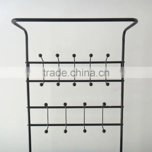 RH-4825 ENTRY WAY Hall Tree Bench Furniture Hook Hanger ORGANIZER Standing Coat Shoe Clothes Rack photo-4