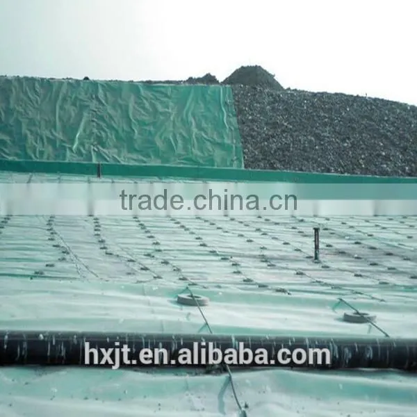 Tailings Treatment Project Dedicated Double Color HDPE Geomembrane Black and Green Double Color HDPE Liner photo-5