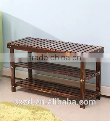 Wholesale Antique Wooden Shoe Rack photo-2