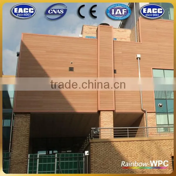 Outdoor Wood Plastic Composite Wpc Wall Panel Wpc Exterior Wall Cladding photo-4