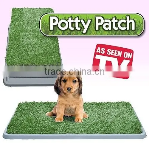 ODOURLESS PET DOG PUPPY LITTER TRAINING TRAY POTTY TRAINER ARTIFICIAL GRASS PAD H0085