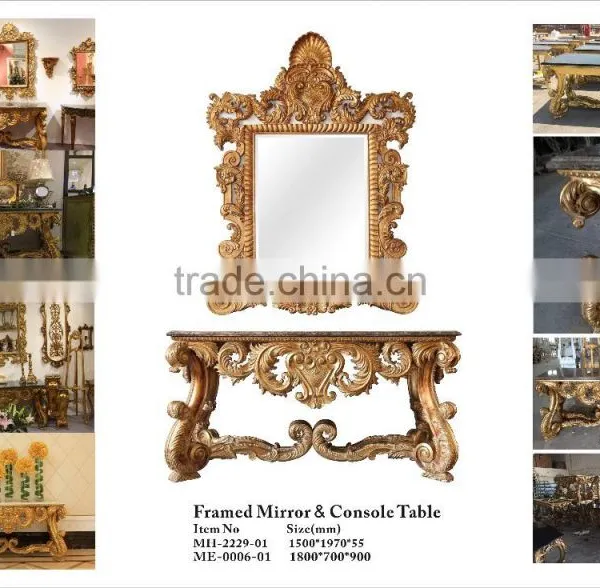 Baroque Style Large Size Console Table Hobby Lobby ME-0006-01 photo-2
