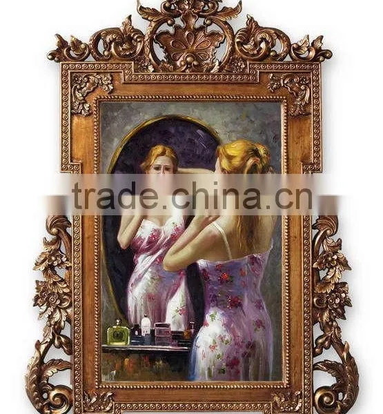 FA-195G-01 Vintage Hand Paintings for Home&hotel Decoration photo-3