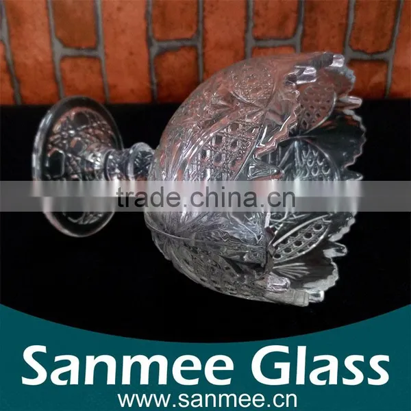 Good Quality Low Price Clear Glass Bowl Shallow Glass Bowl photo-2