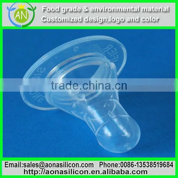 Realistic Transparent Molding Silicone Baby Nipple For Feeding Baby photo-6