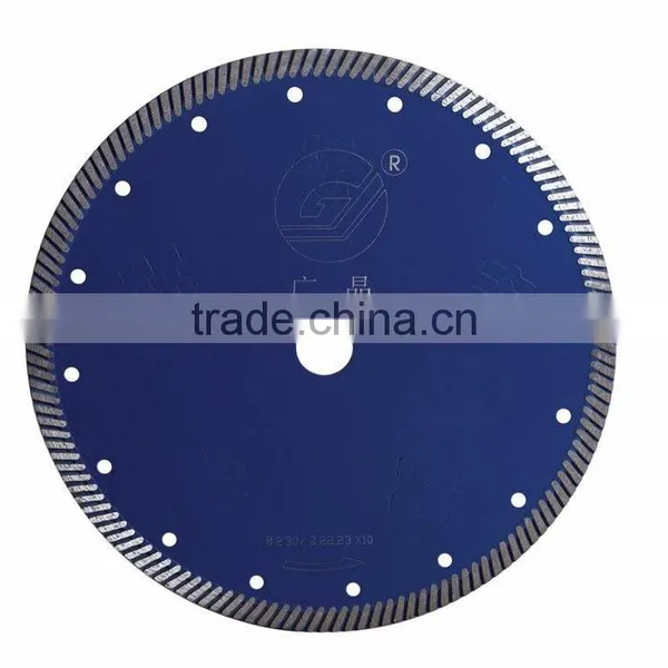 D230 Low Noise Turbo Blade With Flange Guangjing Sharpening Diamond Disc photo-2