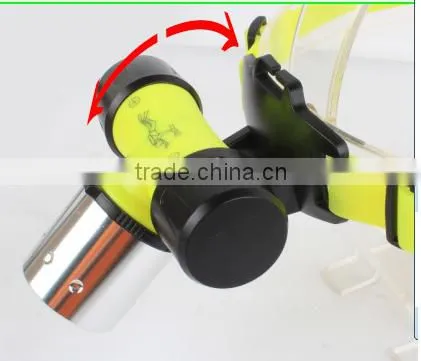 Waterproof T6 Diving Headlamp Light 10w LED Headlights Diving Flashlight Charging photo-4