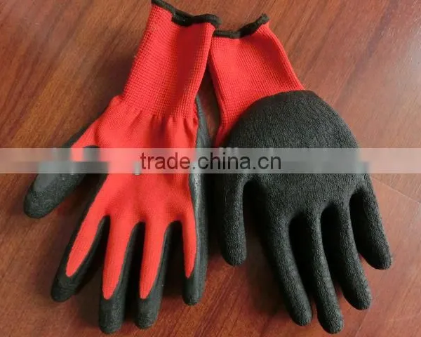 Latex Wrinkles Yarn Dipped Gloves photo-2