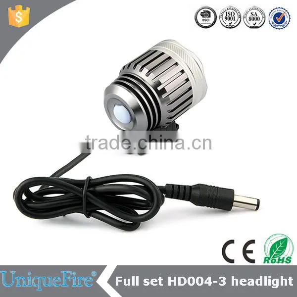 10W 3800Lumens 3 * CREE XM-L T6 LED Head Light Torch Rechargeable Waterproof Aluminum Alloy Head Lamp photo-5