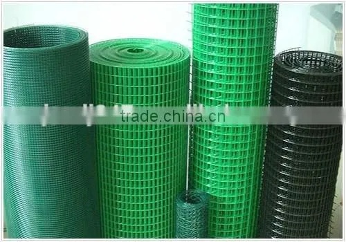 Green Plastic Coated Welded Wire Mesh photo-3