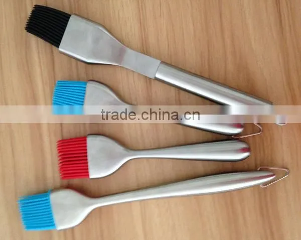 Amazon Hot Sale 12inch Long Stainless Steel Handle Silicone Basting Brush photo-6