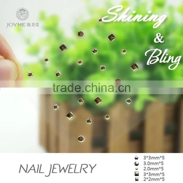 Glitter 3D Nail Tips Art Rhinestone Decoration Sticker Jewelry photo-3
