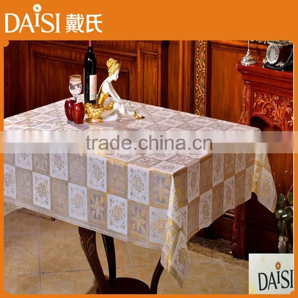 Waterproof Dining Table Covers Stain Resistant Tablecloth Vinyl Tablecloths Wholesale photo-4