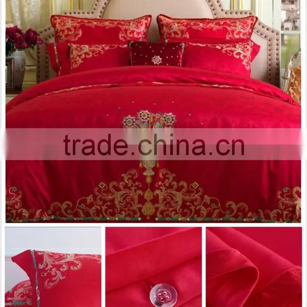 Jacquard Satin Cotton Bedding Set Bedding Sets for Wedding photo-2