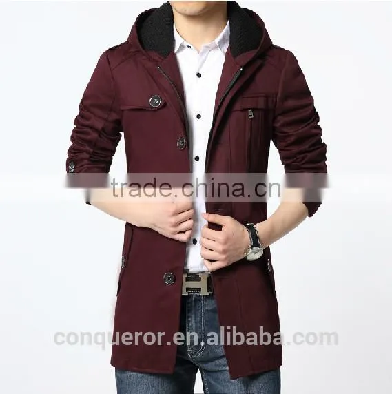 Wool Winter Coat Made to Measure Men Overcoat BCZ020 photo-2