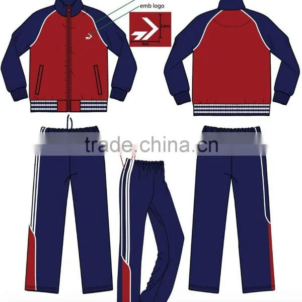 20,000 Sets STOCKLOTS Factory Sport Wear Suit Mens Women's 220g Polytricot Fabric Stocks photo-5