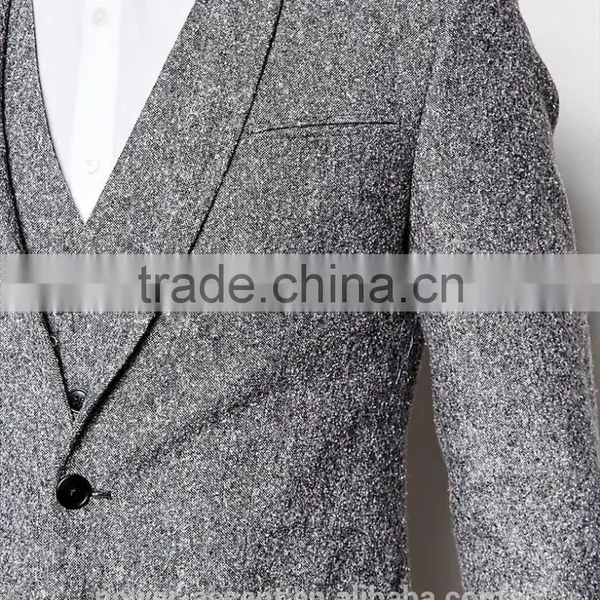 2016 Men's Suit Jacket Style Long Woolen Winter Jackets photo-3