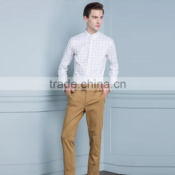 Bulk Fashion Casual 2016 Men Fancy Dress Shirt photo-2