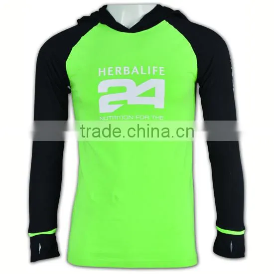 Light Weight Fashion Slim Fit Plain Hoodies no Pocket photo-3