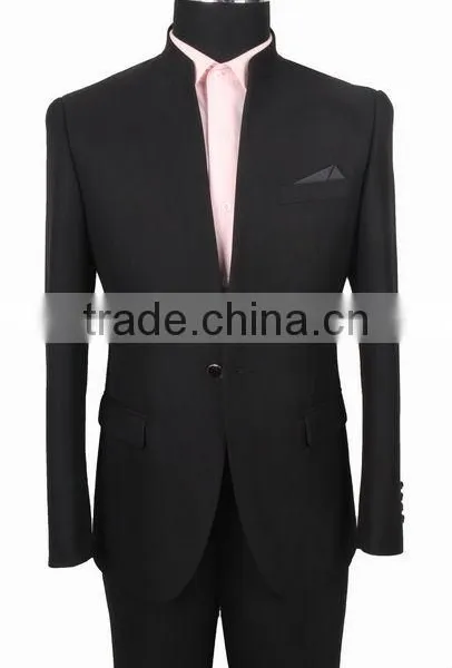 High Quality Men Black Business Suit Uniform/uniforms Styles for Office photo-4