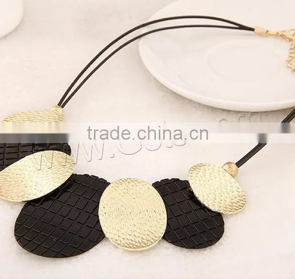 Waxed Cotton Cord Necklace High End Fashion Jewelry Necklace Wholesale Costume Ladies Necklace Jewelry photo-3