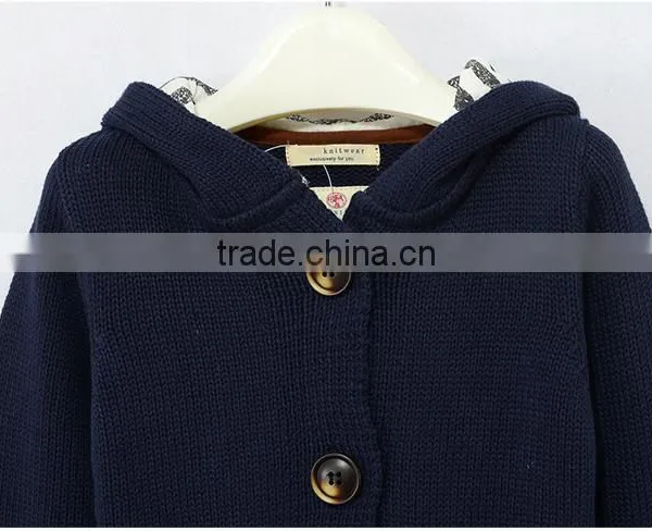 Winter Wear Children Boys Cotton Knitted Sweaters Fashion Kids Sweaters Cardigan photo-3