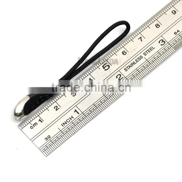 Slip-resistant Zipper Puller Fashion Black Plastic / Nickle Metal Apparel Luggage Bag Sportwear 003 photo-2