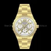 Fashion Over Size IP Plating Alloy Watches