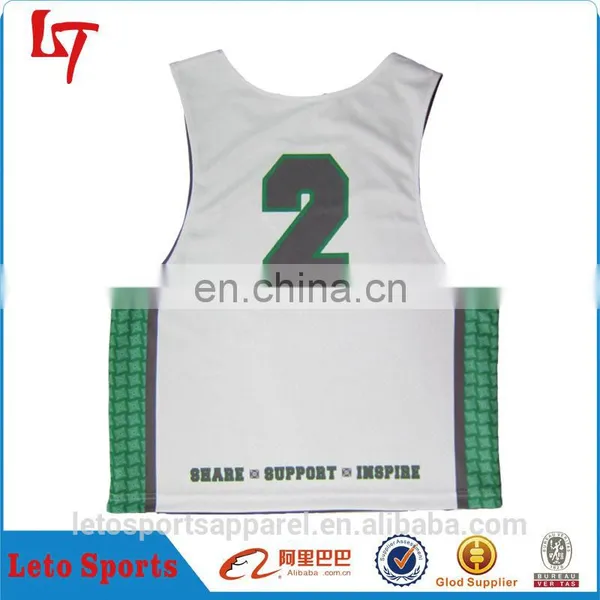 Sublimated Reversible Basketball Singlets Custom Mesh Jerseys photo-4
