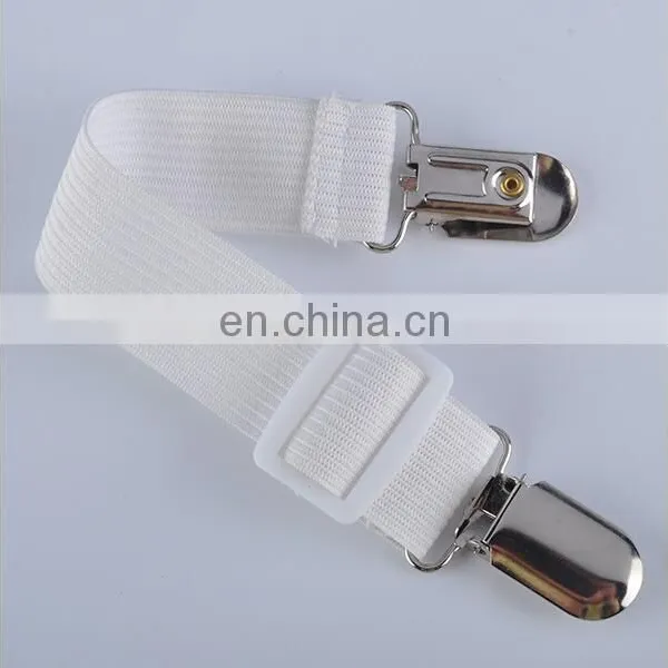 4-Piece Adjustable Bed Corner Holder Elastic Suspenders Clips photo-4