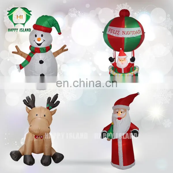 Best Sale Crazy Fun Christmas Inflatable Gift,inflatable Snowman,giant Inflatable Snowman photo-4