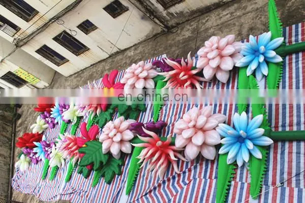 2017 12m Long Inflatable Flower Chain for Fasion Show photo-5