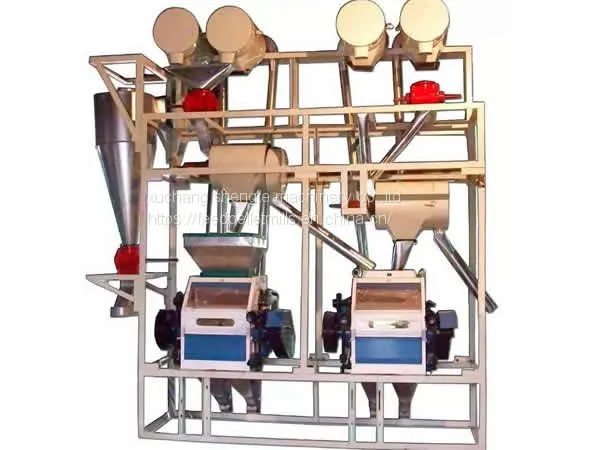 Factory supply 6F2240 small grain processing machine for small factory