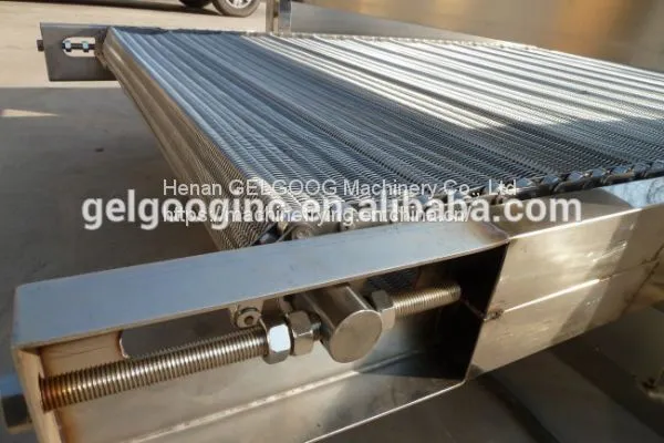 Fried Pig Belt Frying Machine/Low Price Pig Skin Frying Machine/Easy Operate Pig Skin Frying Machine photo-3