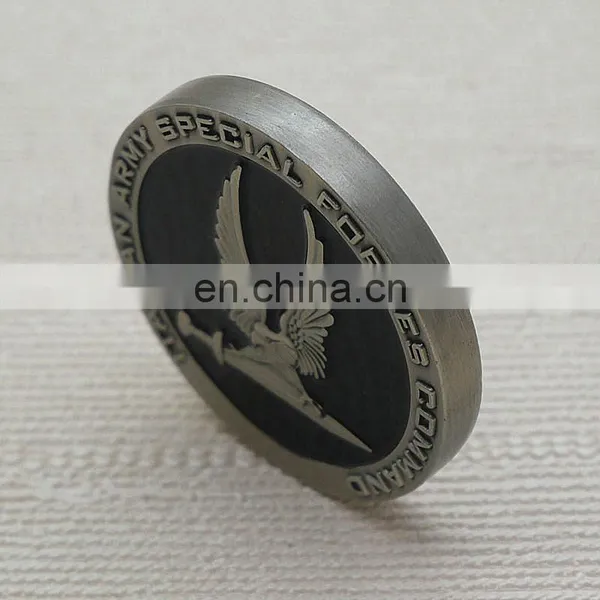High Quality Metal Special Force Pantone Antique Coin photo-2