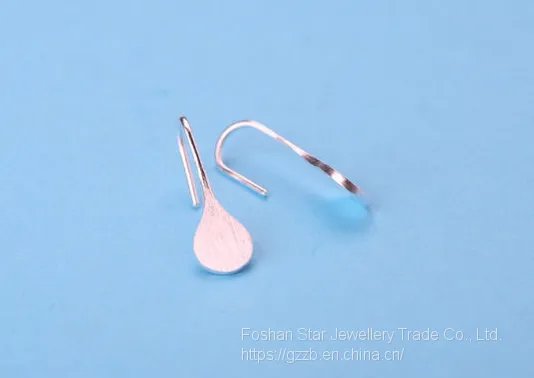 Простые серьги из стерлингового серебра 925 пробы, простые, дешевые, модные украшения