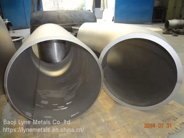 WPT2 Titanium EFW Welding Pipe ASTM B 363 and Pipe Fittings Astm B16.9 photo-4