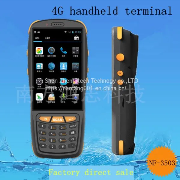 Android Handheld PDA, With Barcode Scanner / NFC Reader NF3503